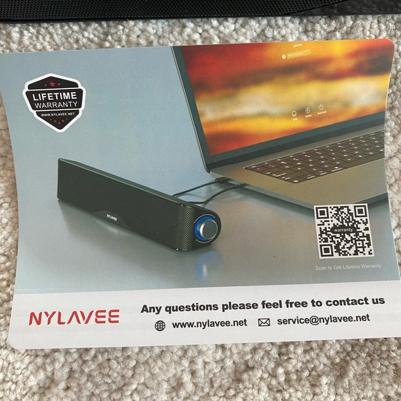 New Nylavee Computer Soundbar - Picture 2 of 4